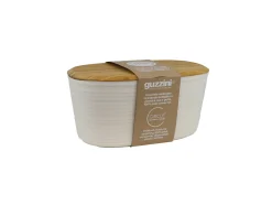 CASSETTA PANE CON COPERCHIO TAGLIERE IN BAMBÙ 