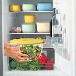 CENTRIFUGA INSALATA CON COPERCHIO Ø26CM 'SPIN&STORE' 