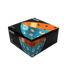 CONTENITORE "LE MURRINE" - Azzurro/Bianco/Arancio