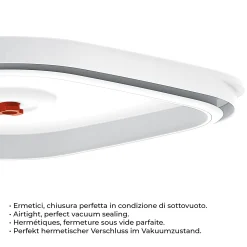 CONTENITORE SOTTOVUOTO BASSO 'SAVE-IT' 