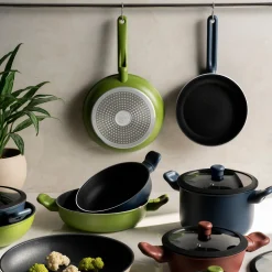 CUOCIPASTA CON COPERCHIO IN VETRO "COOK&COLOR"