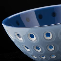 SET 2 CIOTOLE ⌀12CM "LE MURRINE" - Azzurro/Bianco/Blu