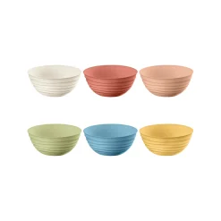 SET 6 CIOTOLINE ⌀12,2 CM "TIERRA"