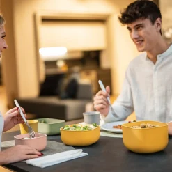 SET 3 CONTENITORI ERMETICI ALTI 'STORE&MORE BIO' 