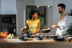 SET 3 PADELLE ø20-24-28CM ''COOK&PLUS''