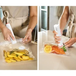 SET SOTTOVUOTO: 2 CONTENITORI + POMPA + SACCHETTI 'SAVE IT' 