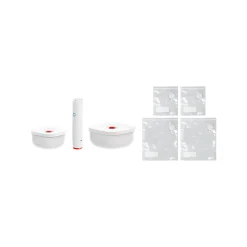 SET SOTTOVUOTO: 2 CONTENITORI + POMPA + SACCHETTI 'SAVE IT' 