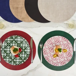 TOVAGLIETTA TONDA DOUBLE-FACE 'FABRIC'