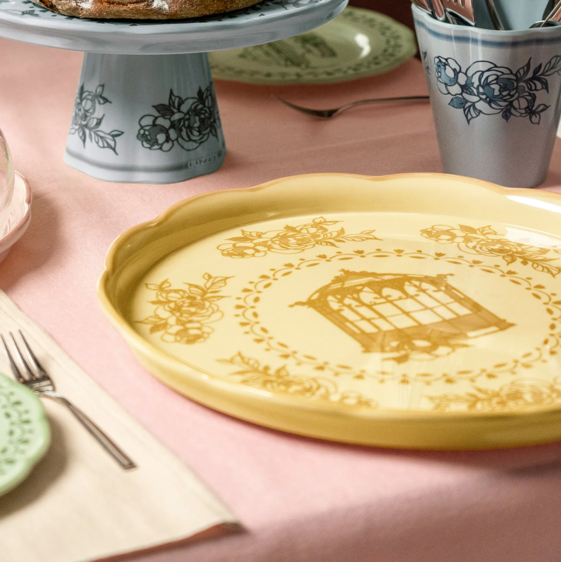 VASSOIO TONDO GRANDE "JOSEPHINE"